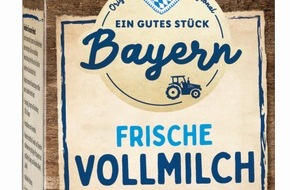 Lidl: "Ein gutes Stück Bayern"-Milch von Lidl wird klimaeffizient / Lidl fördert bayerische Landwirte bei der Einsparung produktbezogener Treibhausgasemissionen