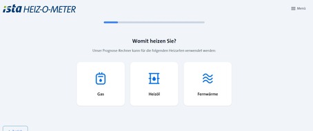 ista SE: Neues Online-Tool zu Heizkosten-Prognose 2023: Wie Mieter:innen sich schon jetzt ein Bild der zu erwartenden Kosten machen können