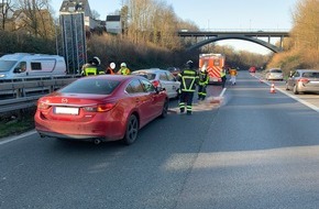 Feuerwehr Schwelm: FW-EN: Verkehrsunfall auf der BAB43