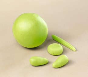 Marzipan-Botschaft zum Internationalen Tag des Glücks (BILD)