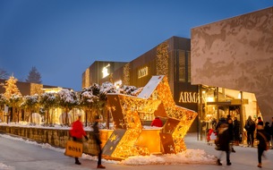 OUTLETCITY METZINGEN: Shine bright –weihnachtlicher Zauber in der Outletcity Metzingen