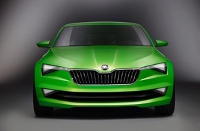 Skoda Auto Deutschland GmbH: Designstudie 'SKODA VisionC' - die nächste Runde der SKODA Modelloffensive (FOTO)