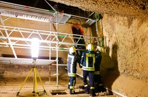 Freiwillige Feuerwehr der Stadt Goch: FF Goch: Besondere Einsatzübung für die Höhensicherungstruppe der Feuerwehr Goch