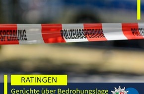 Polizei Mettmann: POL-ME: Ger&uuml;chte &uuml;ber Bedrohungslage an Ratinger Gymnasium l&ouml;sten Polizeieinsatz aus: schnelle Entwarnung - 2601079