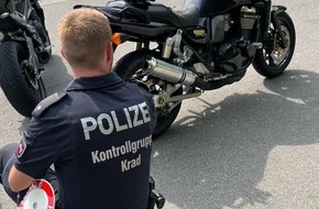 Polizeiinspektion Hildesheim: POL-HI: Motorradkontrollen am Weinberg und am Roten Berg