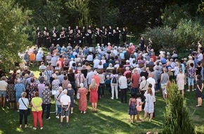 MDR Mitteldeutscher Rundfunk: „Sommergesang 2025“: MDR-Rundfunkchor singt für gemeinnützige Kulturinitiativen - Bewerbungsphase gestartet