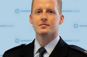 Bundespolizeiinspektion Flensburg: BPOL-FL: FL/RD/NF/PI/NMS - Sebastian Thomas übernimmt die Leitung der Bundespolizei in Flensburg