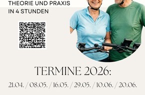 Polizeiinspektion L&uuml;neburg/L&uuml;chow-Dannenberg/Uelzen: POL-LG: ++ Pedelec- & E-Bike-Kurse f&uuml;r Seniorinnen und Senioren (Zielgruppe &Uuml;65) ++ neue Kurse von Verkehrswacht und Polizei ++ Anmeldung erforderlich ++