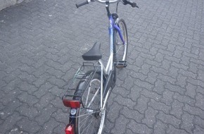 Kreispolizeibehörde Kleve: POL-KLE: Weeze - Kinderfahrrad aufgefunden: Wem gehört es?