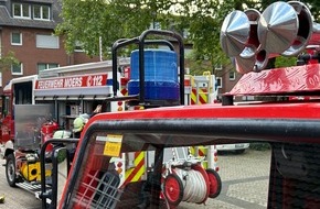 Feuerwehr Moers: FW Moers: Verpuffung in Seniorenheim / Ein schwerverletzter Bewohner