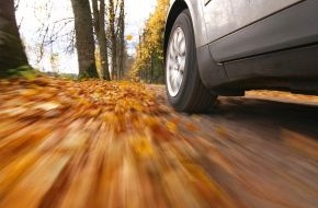 CosmosDirekt: Herbsttauglich: Worauf Autofahrer jetzt achten sollten (BILD)