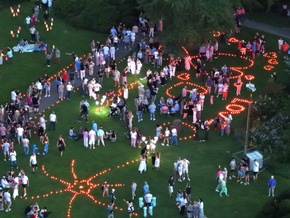 FW Weinheim: Weinheimer Feuerwehr im Einsatz bei der Nacht der 1000 Lichter
