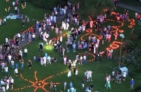Feuerwehr Weinheim: FW Weinheim: Weinheimer Feuerwehr im Einsatz bei der Nacht der 1000 Lichter