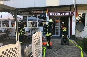 Feuerwehr Erkrath: FW-Erkrath: Brand in Restaurant