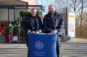 Wiesbaden - Polizeipräsidium Westhessen: POL-WI: Landesweiter Aktionstag gegen Taschendiebstahl