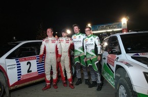Skoda Auto Deutschland GmbH: Grandioser SKODA Doppelsieg: Fabian Kreim vor Matthias Kahle bei international stark besetzter Lausitz-Rallye (FOTO)