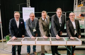 Neues Bauen - 80 Sekunden: Erste Fabrik für klimapositiven Beton in Deutschland eröffnet / Das Unternehmen Bton leistet innovativen Beitrag zur ökologischen Bauwende