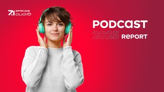 Seven.One Audio: Junge Hörerinnen prägen den Podcast-Markt! Der "Podcast 2025 Report" von Seven.One Audio zeigt signifikanten Wandel in der Zielgruppe