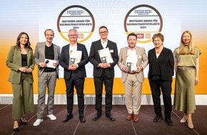 Carestone Group GmbH: Carestone gewinnt erneut „Deutschen Award für Nachhaltigkeitsprojekte“