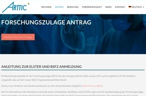 Forschungszulage: Forschungszulage vereinfacht digital beantragen, Presseinformation