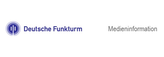 DFMG Deutsche Funkturm GmbH: Berliner Fernsehturm leuchtet im Blau-Gelb der Ukraine
