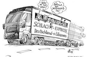 Vier Pfoten - Stiftung für Tierschutz: Welttierschutztag: Die Zahl der qualvollen Langstreckentransporte steigt aufgrund der EU-Subventionspraxis