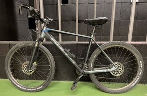 Polizeipräsidium Südhessen: POL-DA: Darmstadt: Fahrrad sichergestellt/ Polizei sucht nach den Eigentümern