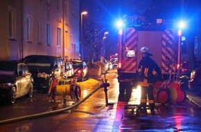 Feuerwehr Essen: FW-E: Innerhab von einer Stunde mehrere Brandereignisse in Essen-Frohnhausen