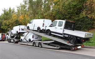 Polizeipräsidium Trier: POL-PPTR: Transporteur ohne Lizenz, dafür mit ungültigem Führerschein unterwegs und Autotransporter mit Übermaß