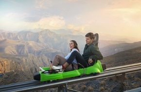 Visit Ras Al Khaimah: Nervenkitzel pur: Eine Fahrt durchs Jebel Jais Gebirge - Der Jais Sledder ist die neueste Attraktion in Ras Al Khaimah