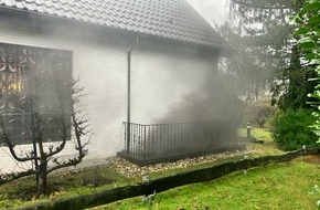 Feuerwehr Schermbeck: FW-Schermbeck: Kellerbrand