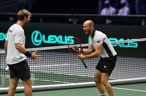 DTB - Deutscher Tennis Bund e.V.: Deutschland zieht ins Davis Cup-Viertelfinale ein