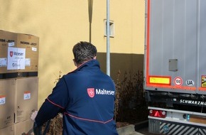 Malteser in Deutschland: Ukraine: 150. Hilfstransport - Medikamente für Krankenhäuser