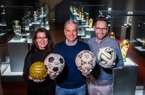 DFB-Stiftung Deutsches Fußballmuseum: WM-Finalbälle von 1974 und 1990 zurück in Deutschland