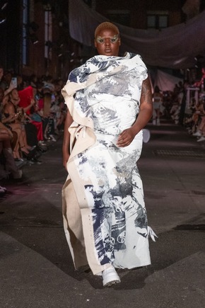 Yannik Zambonis aufsehenerregende Kollektion an der New York Fashion Week