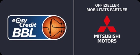 MMD Automobile GmbH: Mitsubishi Motors ist neuer "Offizieller Mobilitätspartner" der easyCredit Basketball Bundesliga