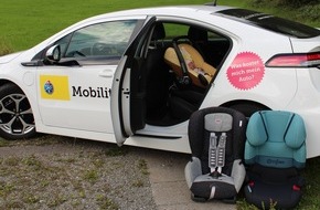 Touring Club Schweiz/Suisse/Svizzero - TCS: Kindersitzeinbau: Familienautos auf dem Prüfstand (BILD)