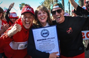 Neuer RID-Weltrekord: Alexander Knappe holt sportliche Bestleistung auf &raquo;Huckepack Tour&laquo; (46 Kilometer)