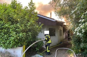 Polizeidirektion Neustadt/Weinstraße: POL-PDNW: Brand eines Gartenhauses