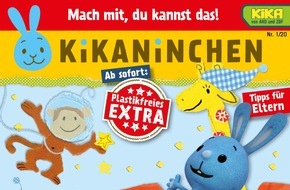 Egmont Ehapa Media GmbH: KiKANiNCHEN-Magazin erscheint ab sofort ohne Plastikzugaben