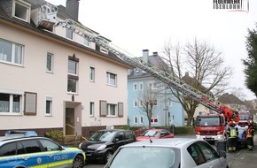 Feuerwehr Iserlohn: FW-MK: Brand in einer Dachgeschosswohnung