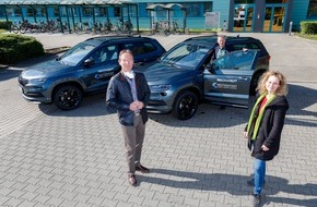 Skoda Auto Deutschland GmbH: #skodahilft: SKODA AUTO Deutschland stellt Fahrzeuge für lokale Unterstützung