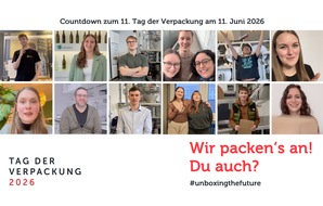 Deutsches Verpackungsinstitut e.V. (dvi): Nicht nur reden. Mithelfen, forschen, ver&auml;ndern! / Tag der Verpackung 2026
