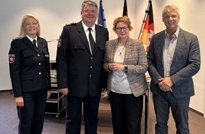 Polizeidirektion Göttingen: POL-GOE: Polizeivizepräsident in der Polizeidirektion Göttingen: Ministerin Behrens führt Mathias Schröder offiziell ins Amt ein