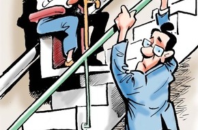 Bundesgeschäftsstelle Landesbausparkassen (LBS): Ein Meter, nicht weniger! / Urteil zur Mindestbreite einer Treppe im Mehrfamilienhaus (BILD)
