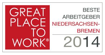 Great Place to Work® Institut Deutschland: Great Place to Work - Attraktive Arbeitgeber aus Niedersachsen und Bremen ausgezeichnet