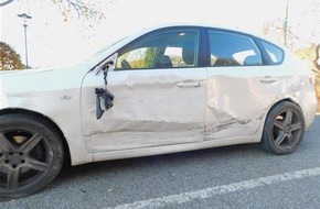 Polizeidirektion Neuwied/Rhein: POL-PDNR: Betzdorf- Verkehrsunfall beim Fahrstreifenwechsel