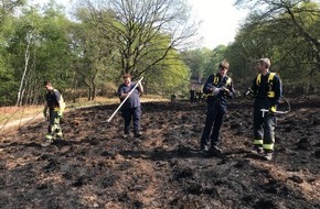 Feuerwehr Schermbeck: FW-Schermbeck: Erneue Unterstützung beim Waldbrand in Niederkrüchten