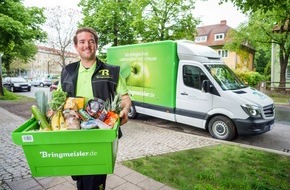 EDEKA ZENTRALE Stiftung & Co. KG: Lebensmittel online schneller einkaufen:  Bringmeister ermöglicht ab sofort den "5 Minuten Einkauf"