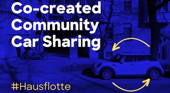 Designit: Welches Potenzial steckt in privatem Carsharing? / Digital Hub Mobility und Partner präsentieren Erkenntnisse zu urbanem Experiment am 11. Mai 2023